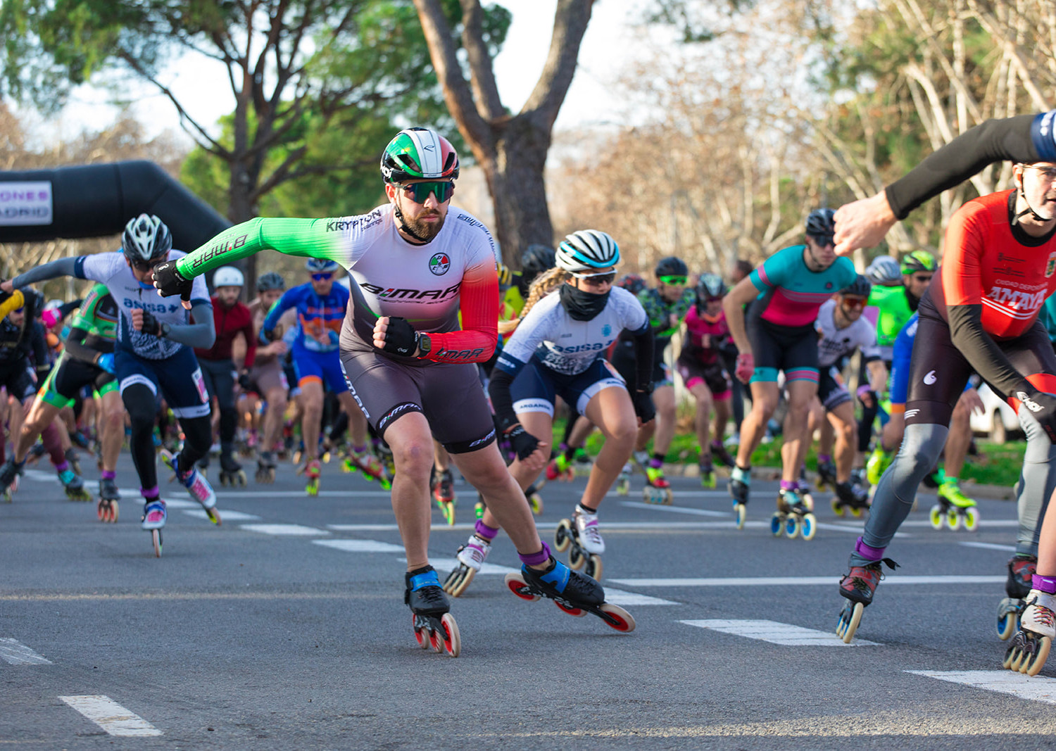 LIGA DE MARATONES DE PATINAJE MADRID SAN BLAS 2024
