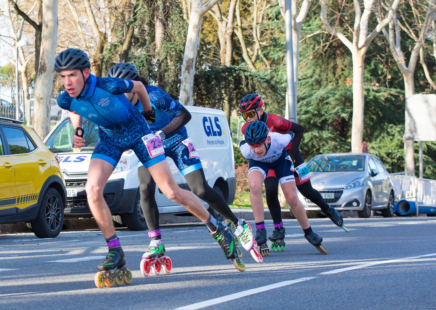 LIGA DE MARATONES DE PATINAJE MADRID SAN BLAS 2024